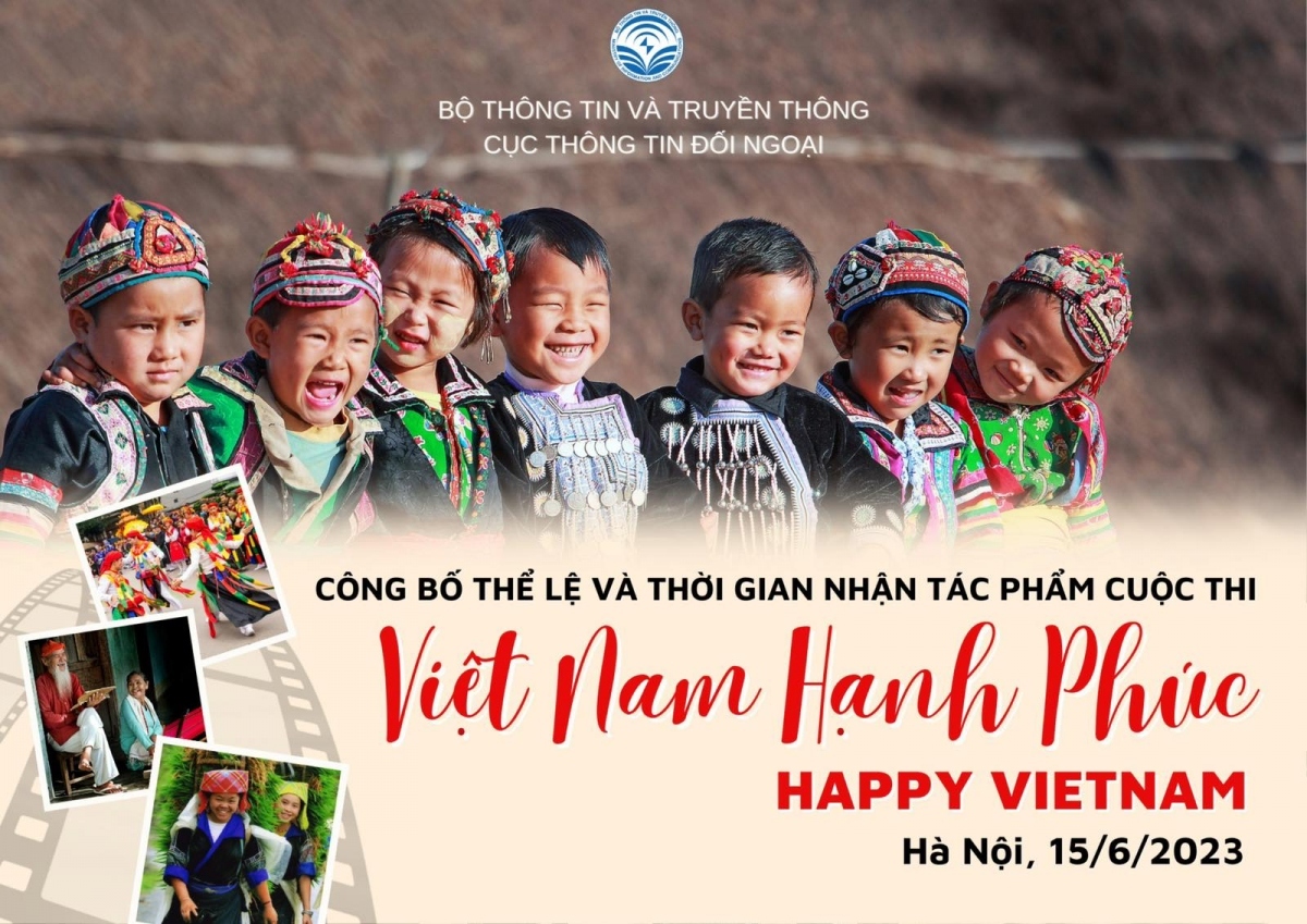 Photo - video contest 'Happy Vietnam” 2023 launched